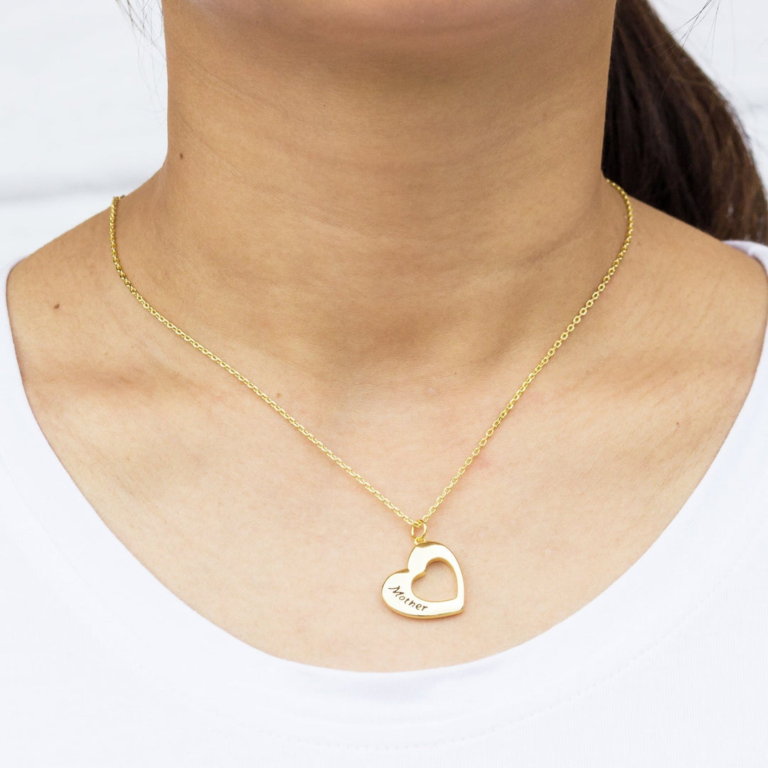 Gold Plated Mother and Daughter Necklace Set - Philip Jones Jewellery