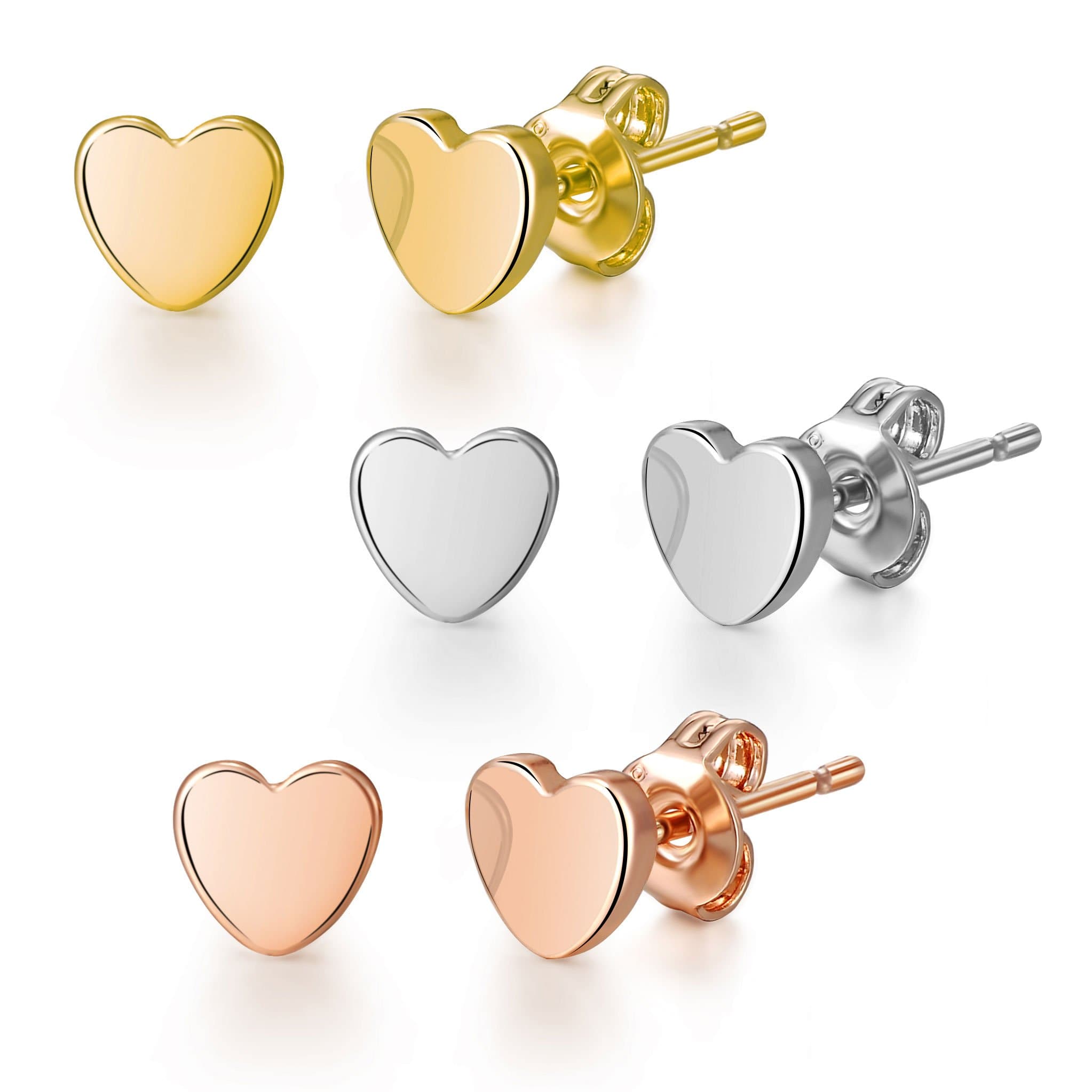 Heart Earrings - Philip Jones Jewellery