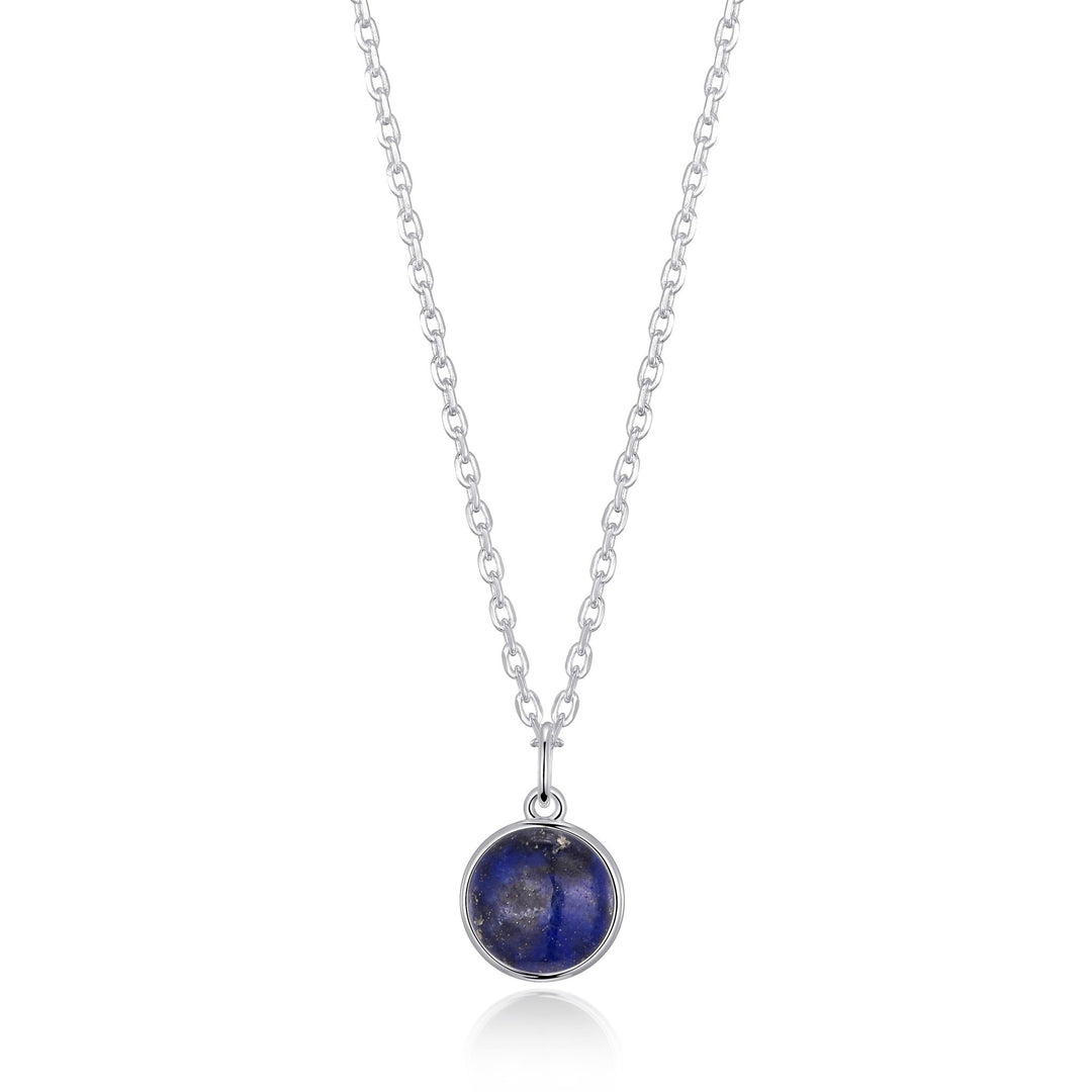 Lapis Necklace with Quote Card - Philip Jones Jewellery