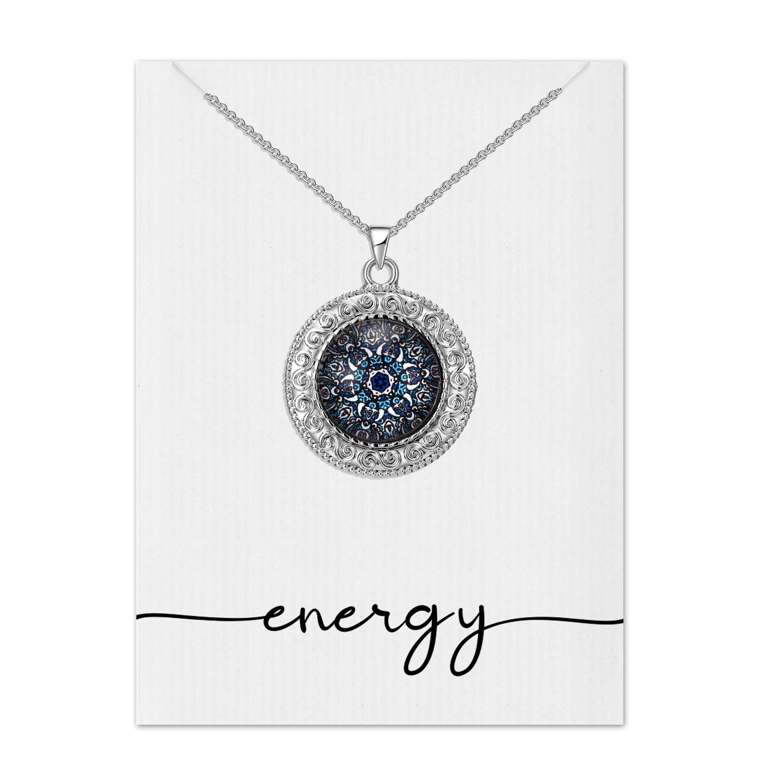 Energy Mandala Necklace by Philip Jones Jewellery