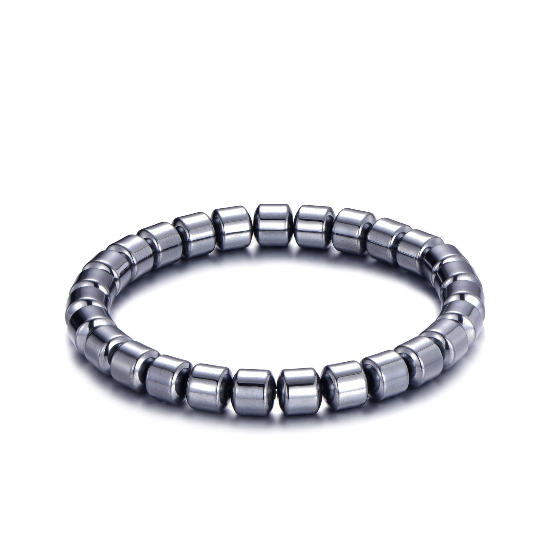 mens hematite stretch bracelet 455223