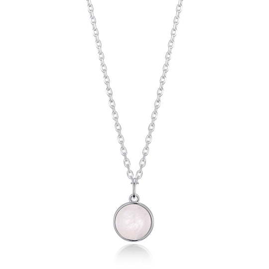 Rose Quartz Necklace - Philip Jones Jewellery