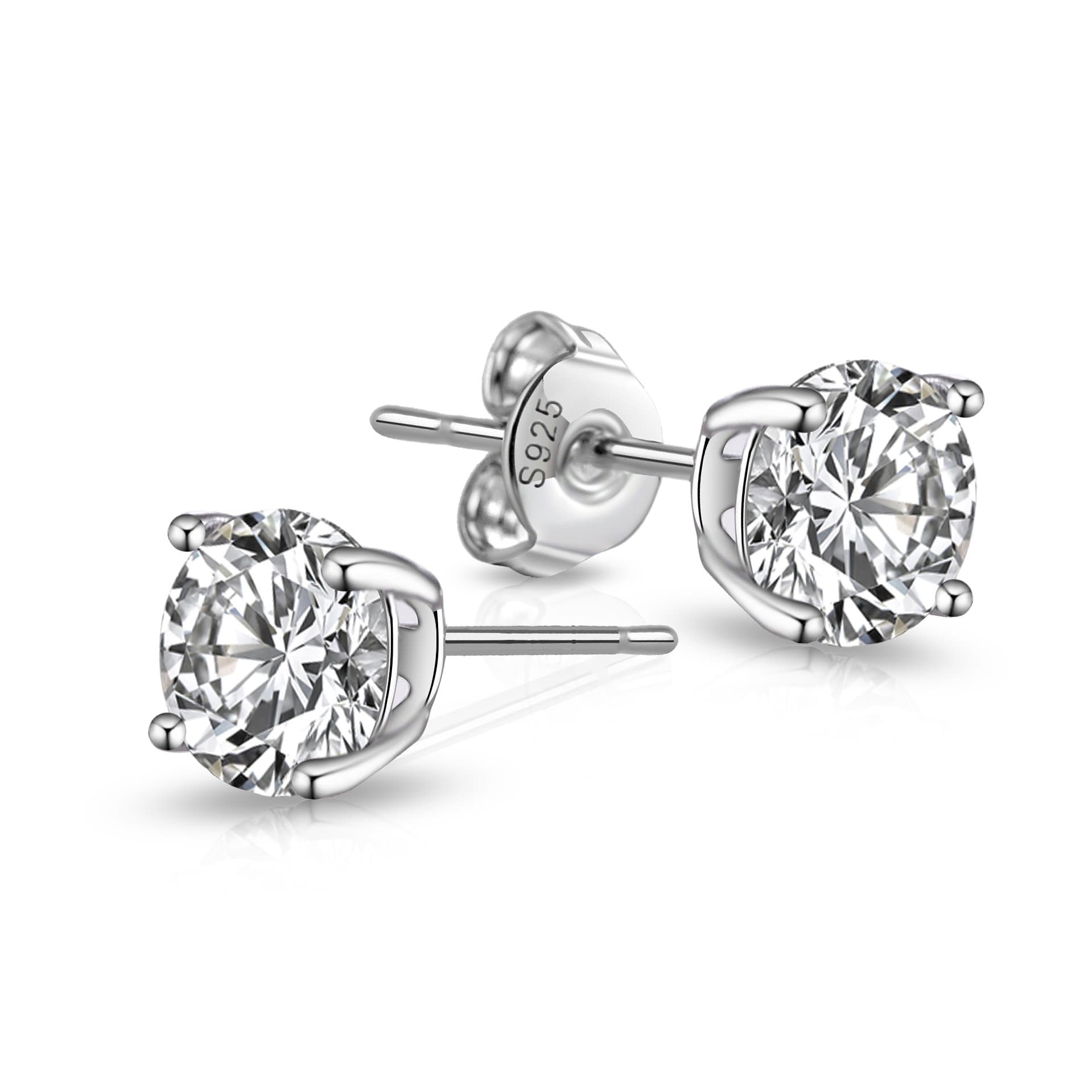 Sterling Silver Stud Earrings - Philip Jones Jewellery