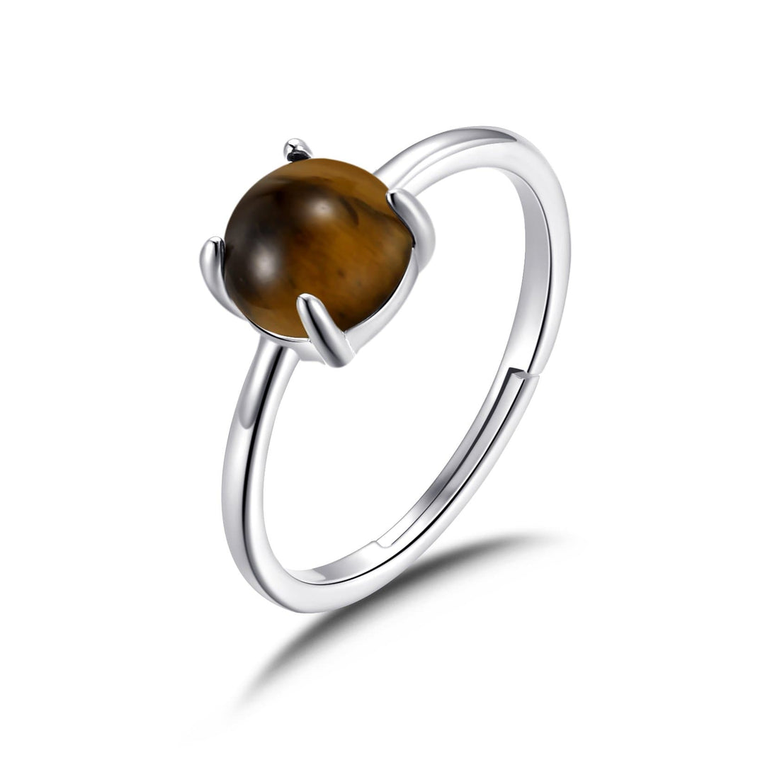 Tigers Eye Adjustable Ring - Philip Jones Jewellery