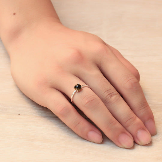 Tigers Eye Adjustable Ring - Philip Jones Jewellery
