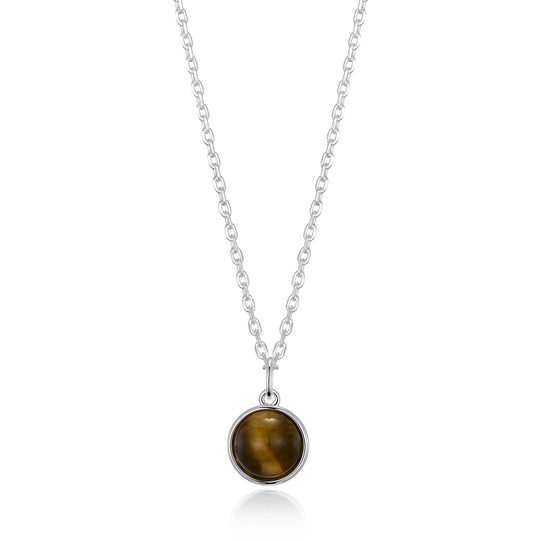 Tiger's Eye Necklace - Philip Jones Jewellery
