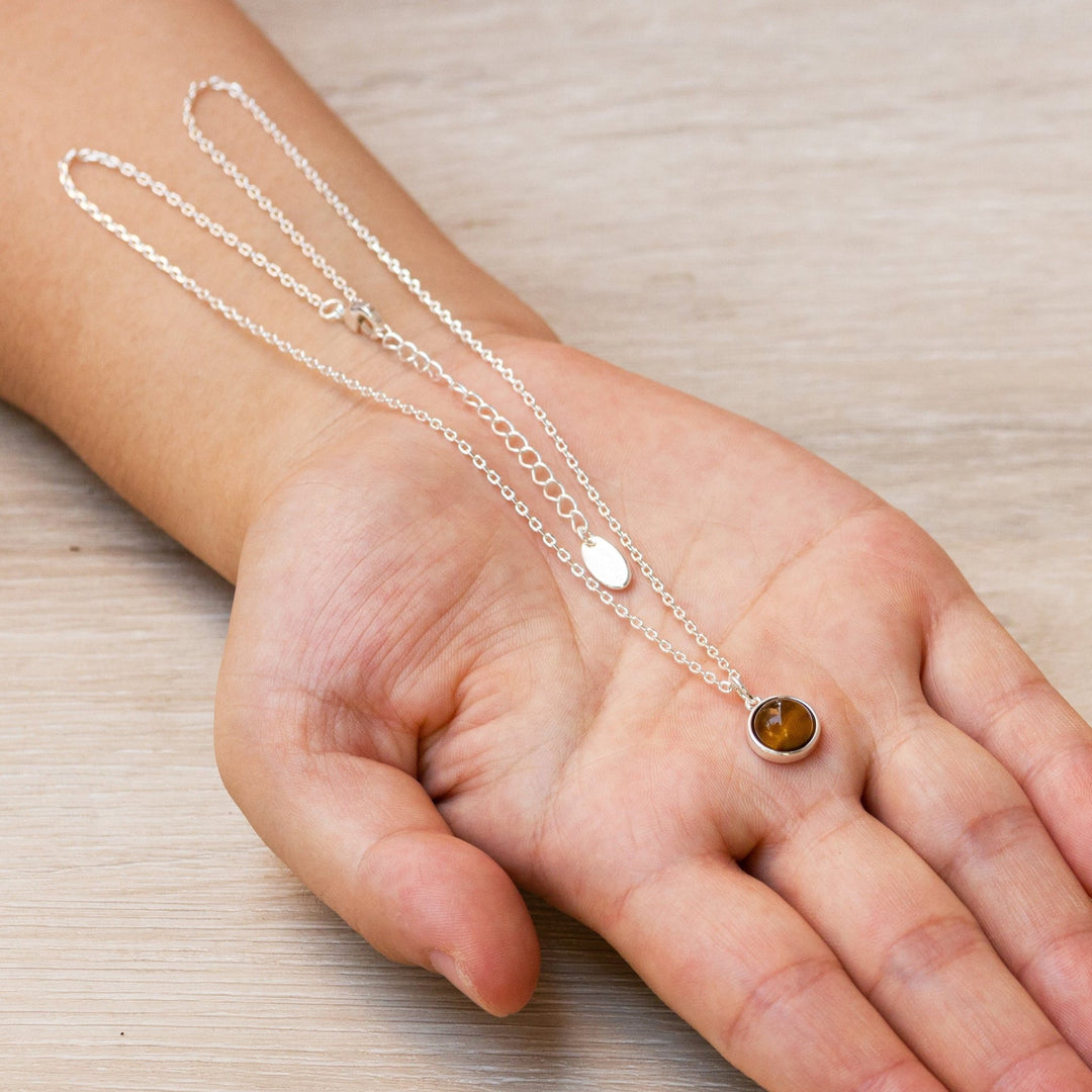 Tiger's Eye Necklace - Philip Jones Jewellery