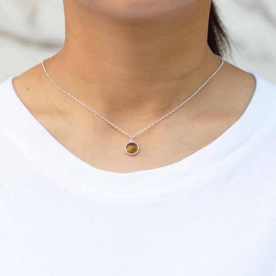 Tiger's Eye Necklace - Philip Jones Jewellery
